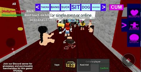 The woman, who only gave her name as Peggy, said she was watching her daughter play the game Roblox when the incident occurred. . Roblox sex games